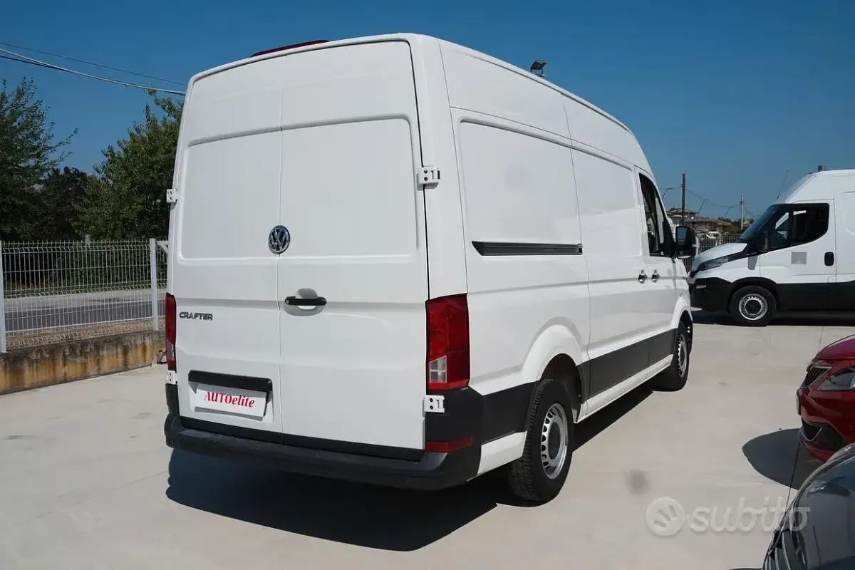 Usata VW Crafter 102 CV (75 kW) 2018 Bianco Furgone