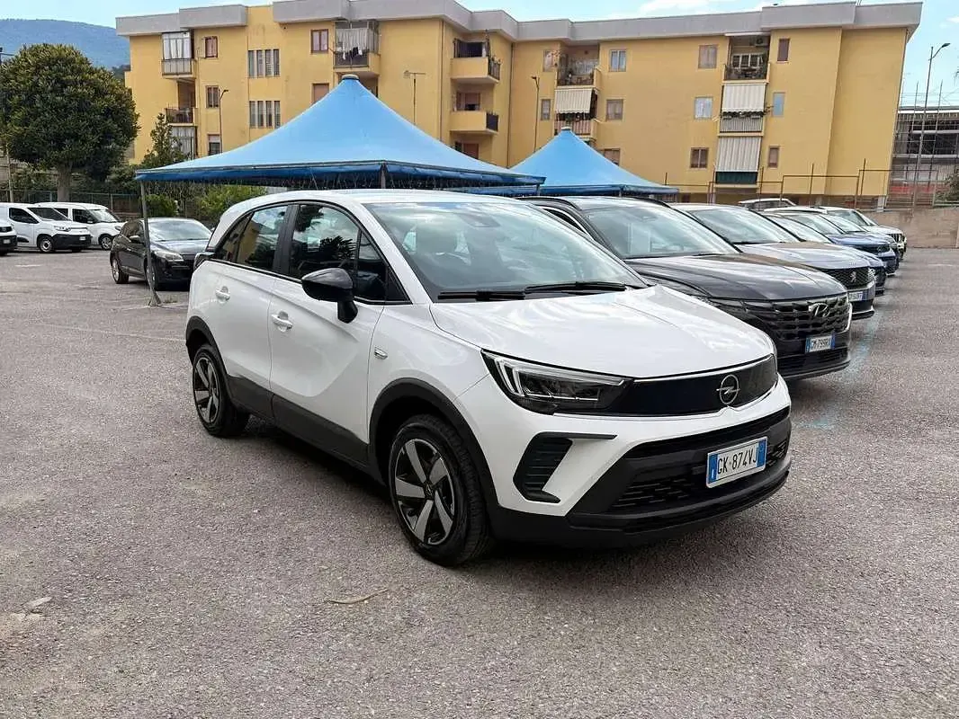 Usata Opel Crossland Edition 110 CV (80 kW) 2023 Bianco SUV