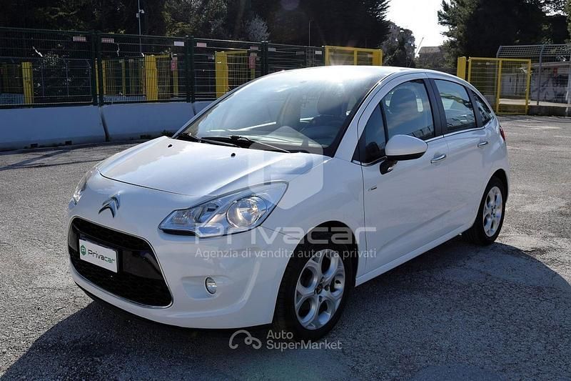 Usata Citroën C3 Exclusive 73 CV (53 kW) 2012 Bianco Berlina