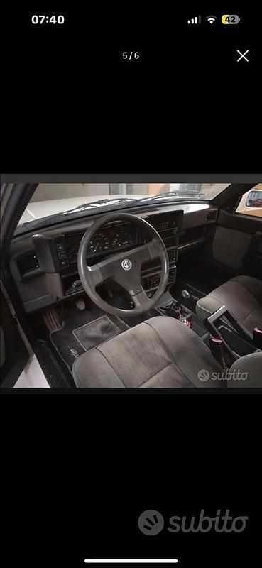 Usata Alfa Romeo 75 1991 Bianco Berlina