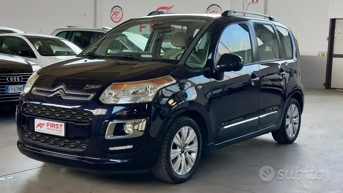 Usata Citroën C3 Picasso Exclusive 92 CV (67 kW) 2014 Blu Monovolume