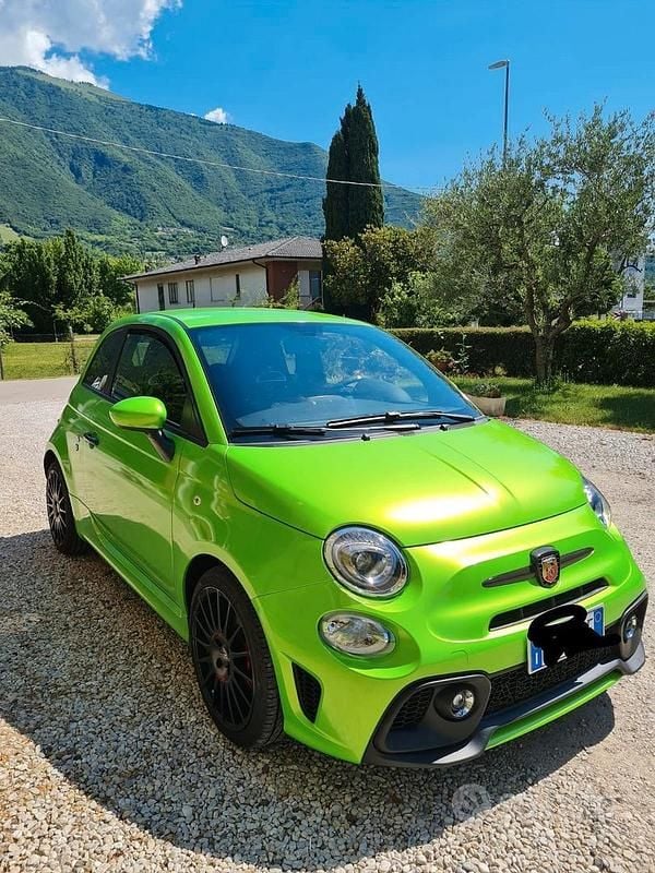 Usata Abarth 595 145 CV (106 kW) 2021 Verde Berlina