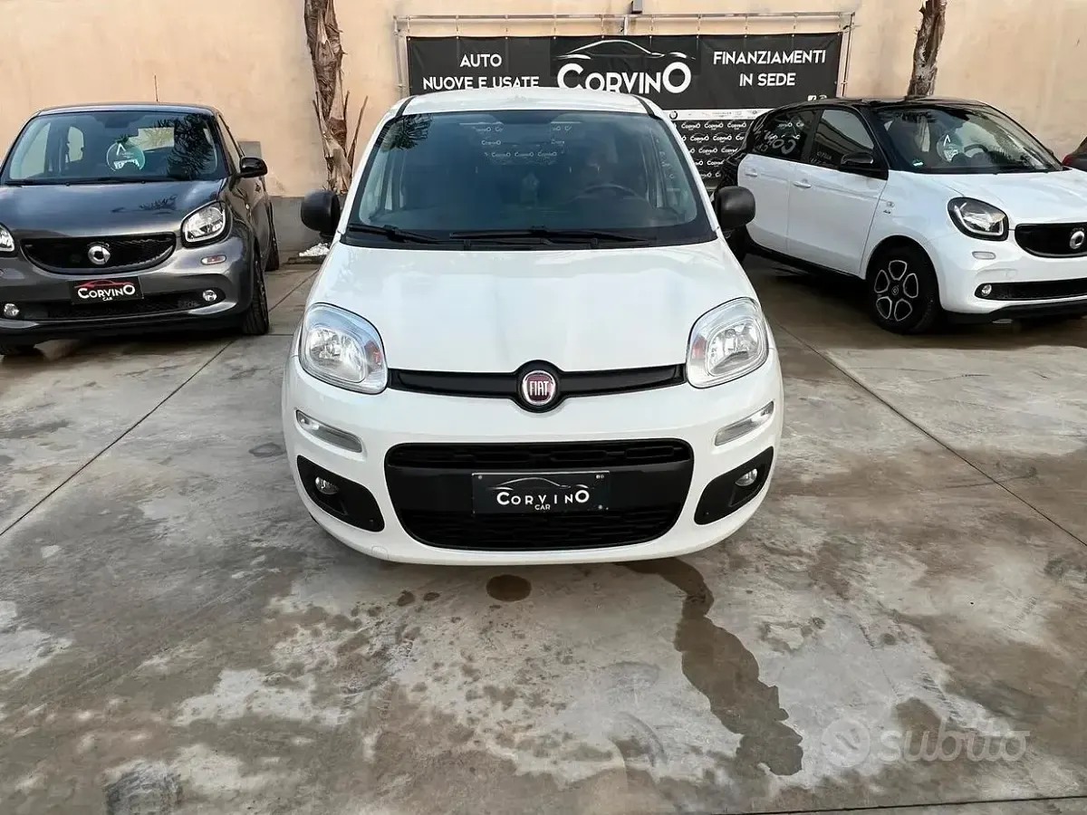 Usata Fiat Panda Lounge 69 CV (50 kW) 2017 Bianco Utilitaria