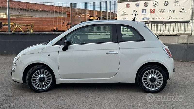 Usata Fiat 500 69 CV (50 kW) 2012 Bianco Utilitaria