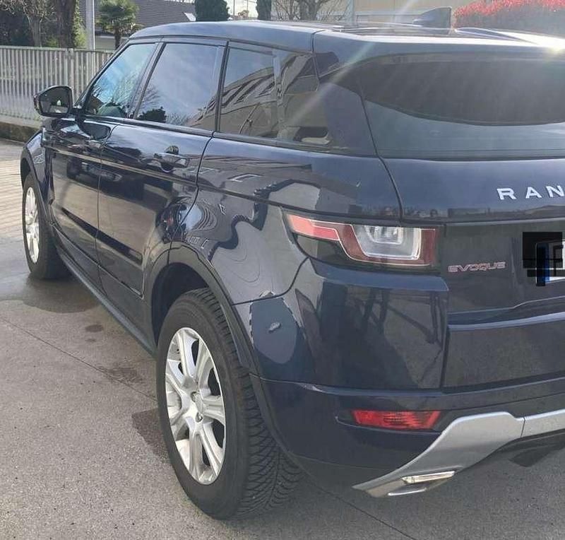 Usata Land Rover Range Rover evoque SE Dynamic 150 CV (110 kW) 2018 Blu/azzurro SUV