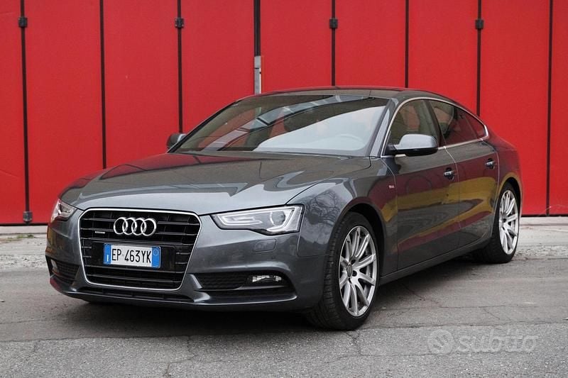 Usata Audi A5 Business Plus 245 CV (180 kW) 2013 Grigio Berlina
