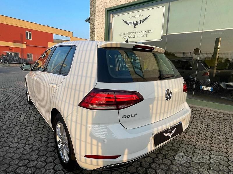 Usata VW Golf VII Executive 116 CV (85 kW) 2018 Bianco Berlina
