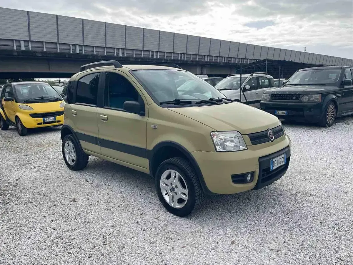 Usata Fiat Panda 4x4 69 CV (50 kW) 2006 Giallo Utilitaria