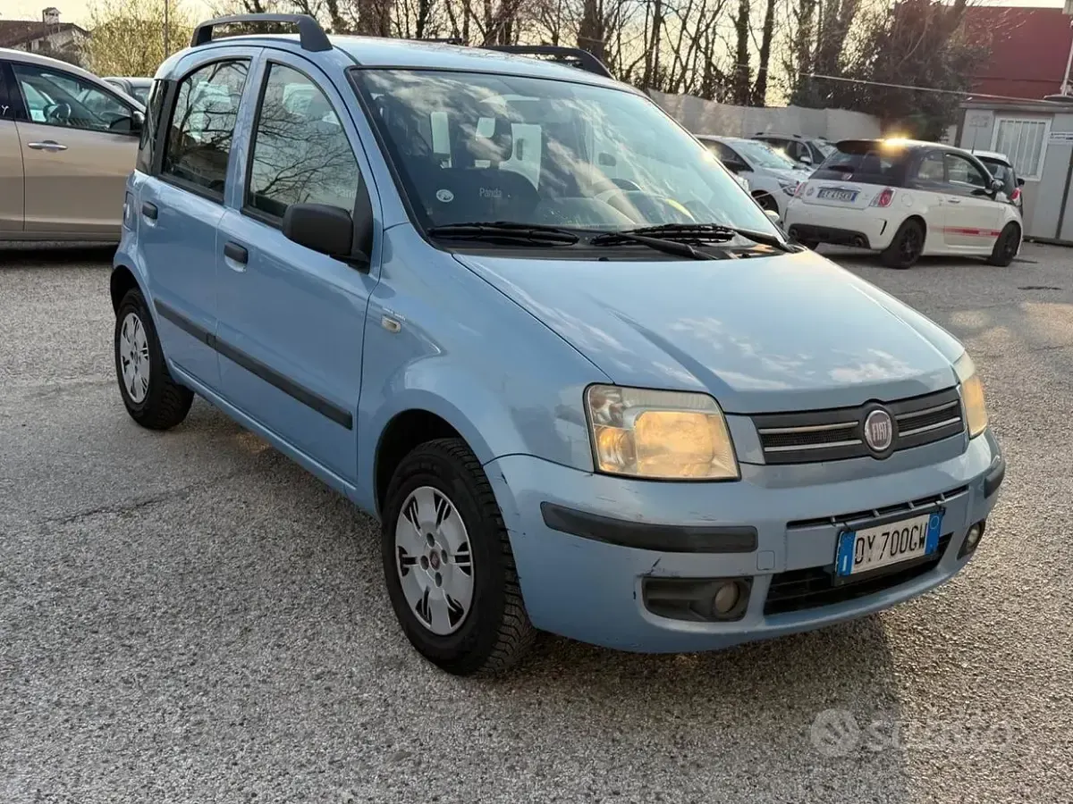 Usata Fiat Panda Dynamic 69 CV (50 kW) 2009 Blu Utilitaria