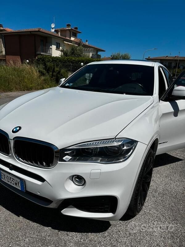 Usata BMW X6 258 CV (189 kW) 2015 Bianco SUV