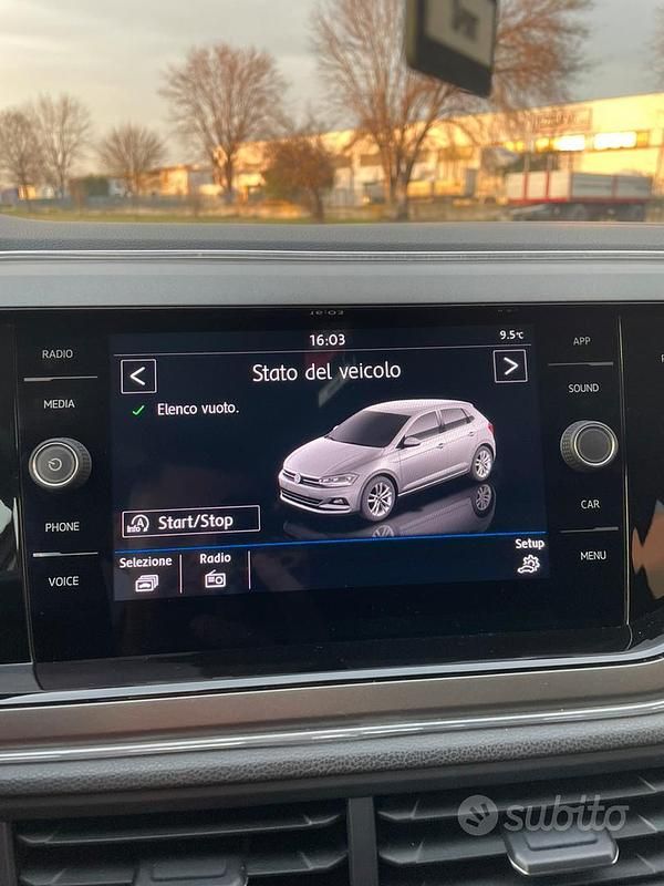 Usata VW Polo Comfortline 2018 Bianco Utilitaria