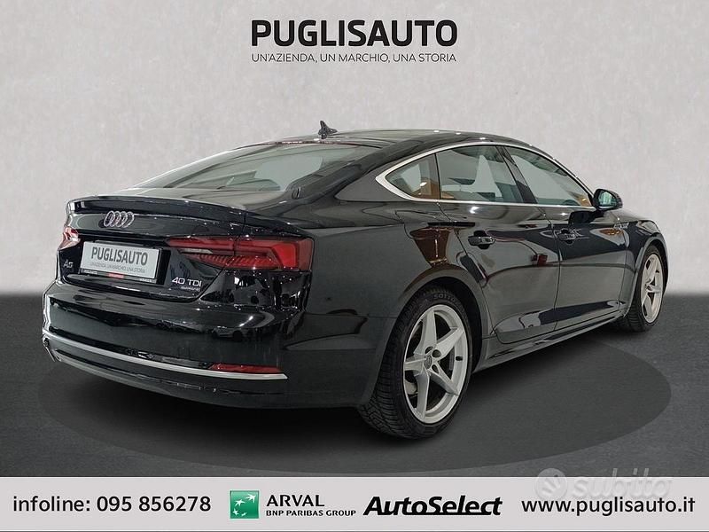 Usata Audi A5 Business 190 CV (139 kW) 2018 Nero Coupé