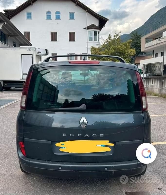 Usata Renault Espace 150 CV (110 kW) 2008 Nero Monovolume