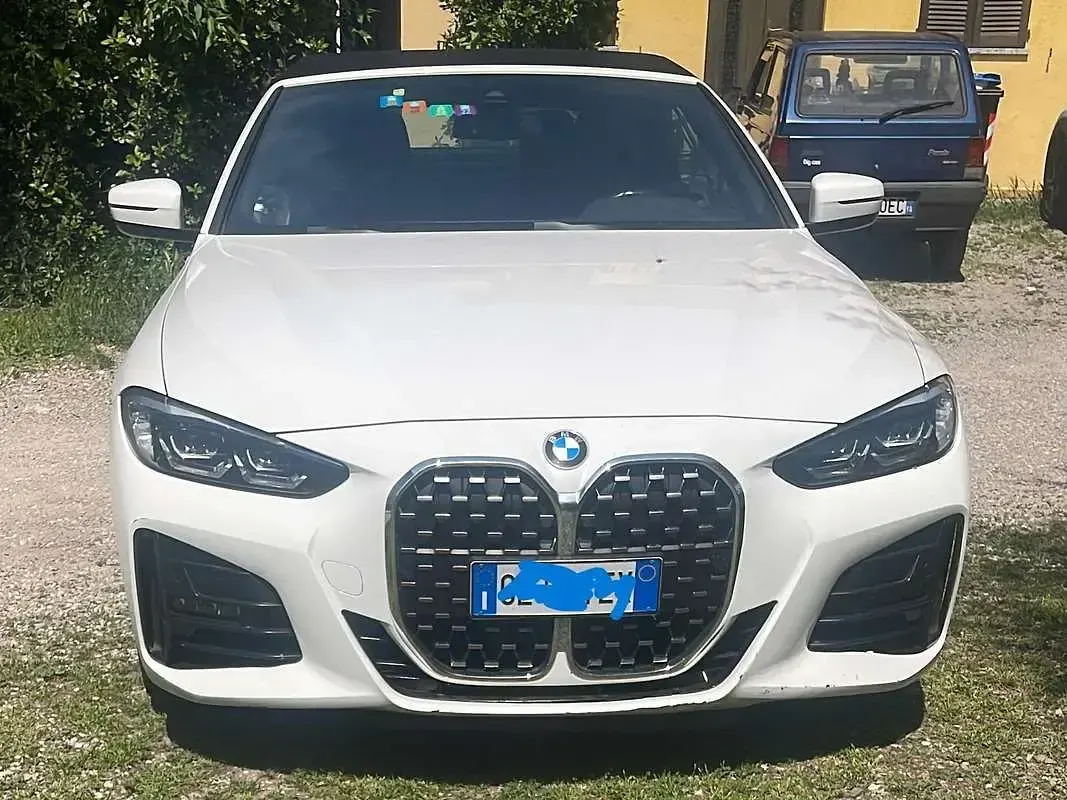Usata BMW 420 Cabriolet M Sport 190 CV (139 kW) 2021 Bianco Cabrio