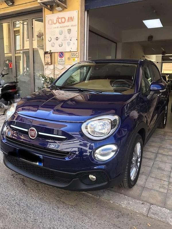 Usata Fiat 500X Connect 95 CV (69 kW) 2021 Blu venezia SUV