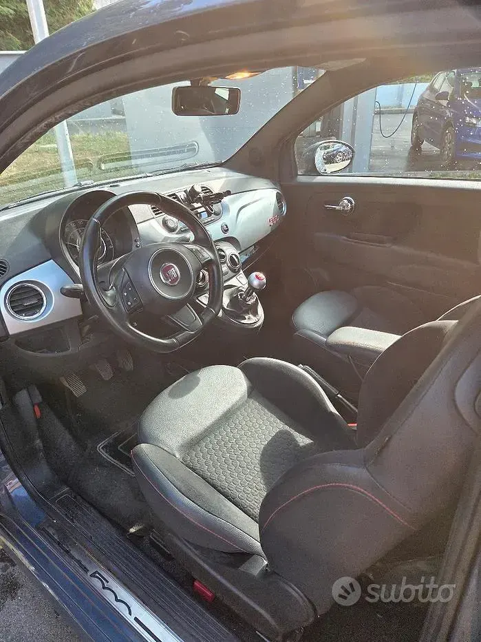 Usata Fiat 500 S 95 CV (69 kW) 2013 Bluazzurro Utilitaria
