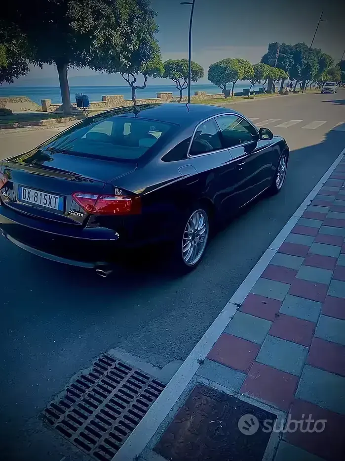 Usata Audi A5 Ambition 190 CV (139 kW) 2010 Nero Coupé