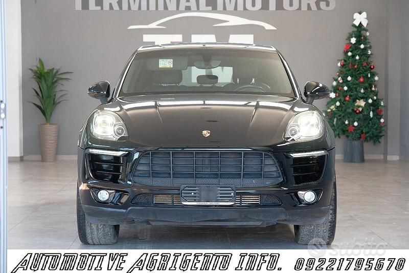 Usata Porsche Macan 250 CV (183 kW) 2015 Nero SUV