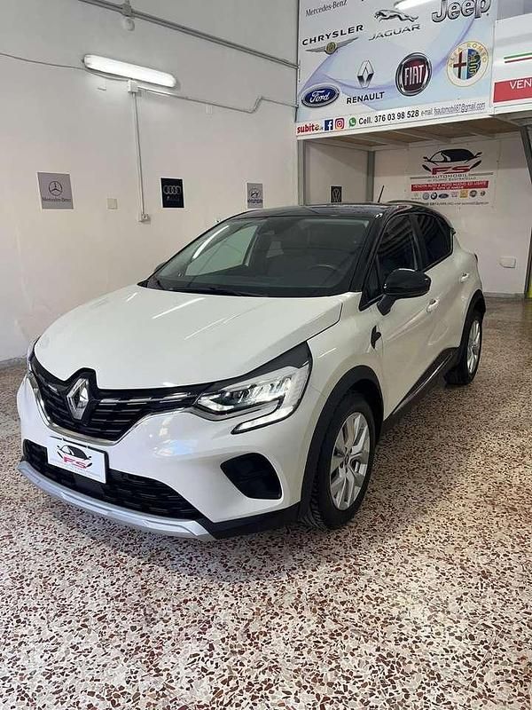 Usata Renault Captur Intens 95 CV (69 kW) 2020 Bianco SUV