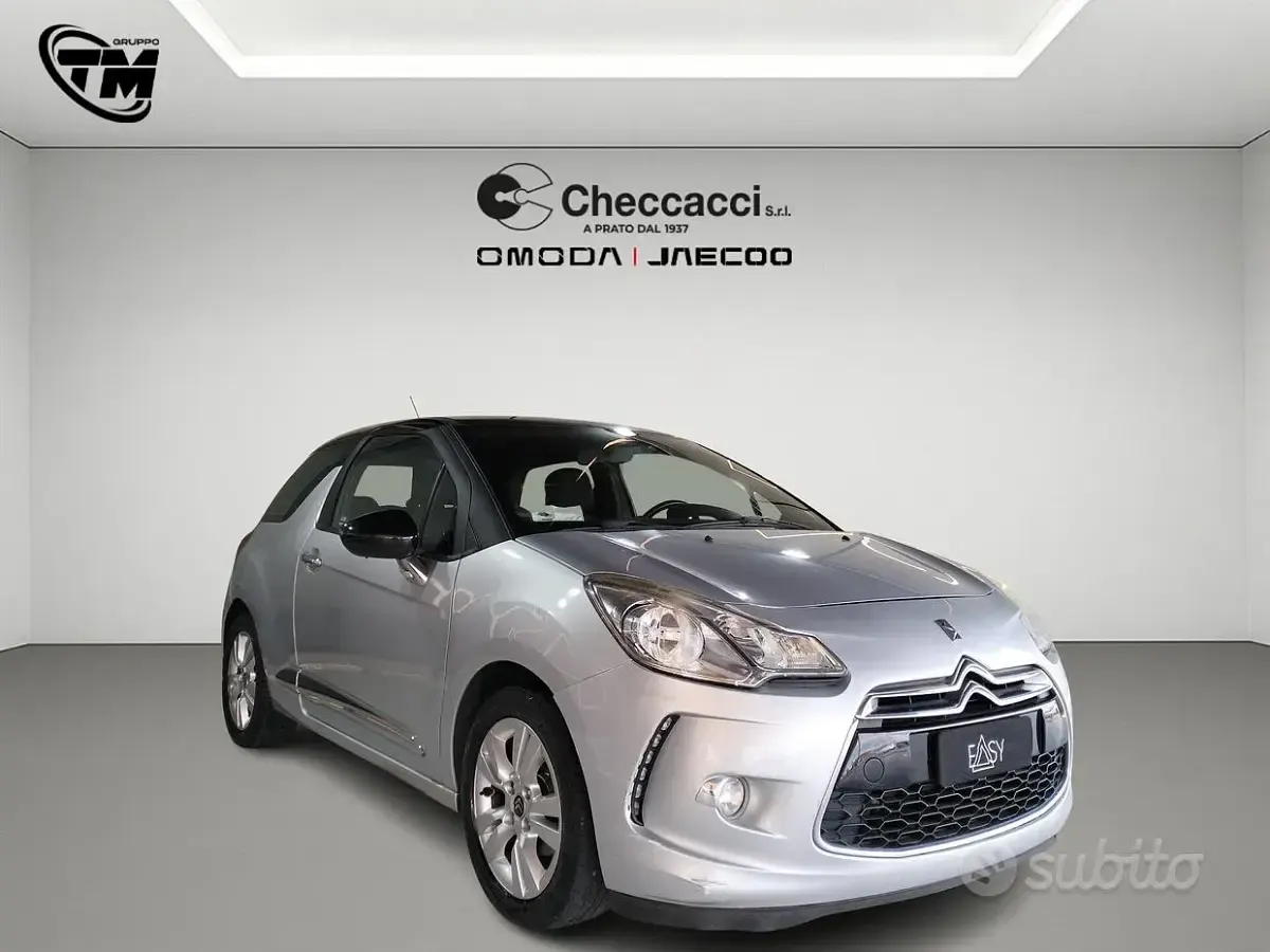 Usata Citroën DS3 Chic 68 CV (50 kW) 2013 Bianco Coupé