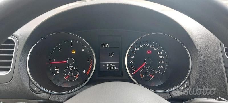 Usata VW Golf VI 105 CV (77 kW) 2010 Grigio Utilitaria