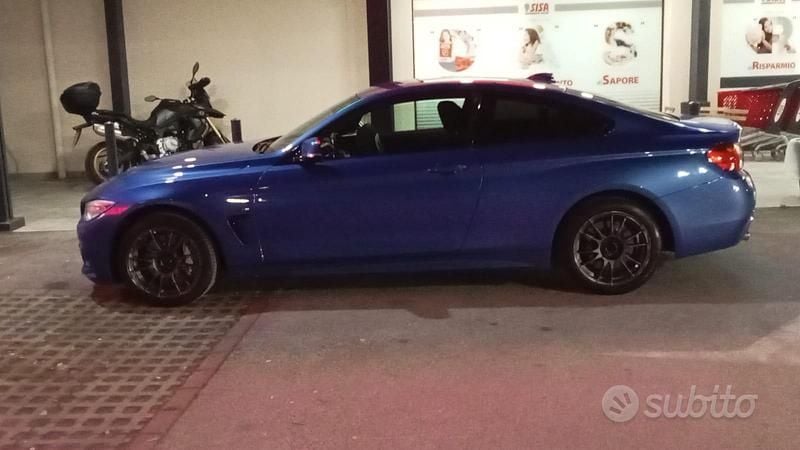 Usata BMW 435 313 CV (230 kW) 2015 Blu Coupé