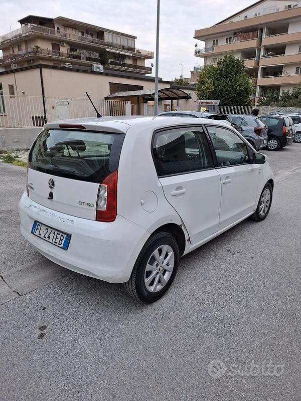 Usata Skoda Citigo 2014 Bianco Utilitaria