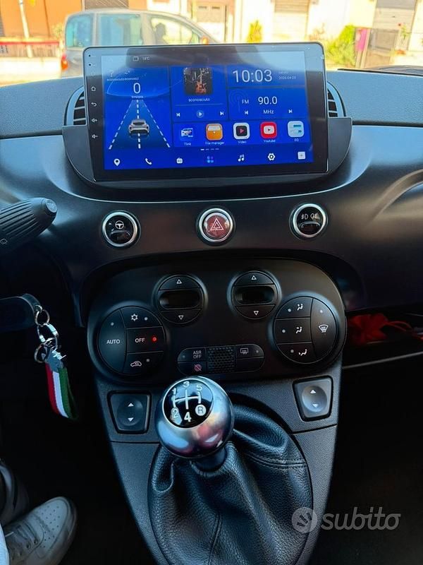 Usata Fiat 500 95 CV (69 kW) 2011 Nero Berlina