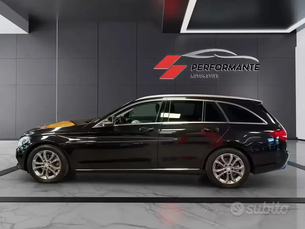 Usata Mercedes C220 170 CV (125 kW) 2016 Nero Station wagon