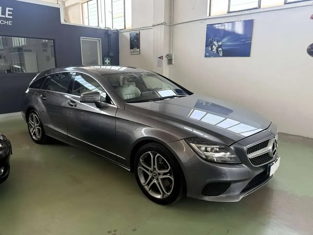 Usata Mercedes CLS220 Shooting Brake Premium 170 CV (125 kW) 2017 Grigio Station wagon