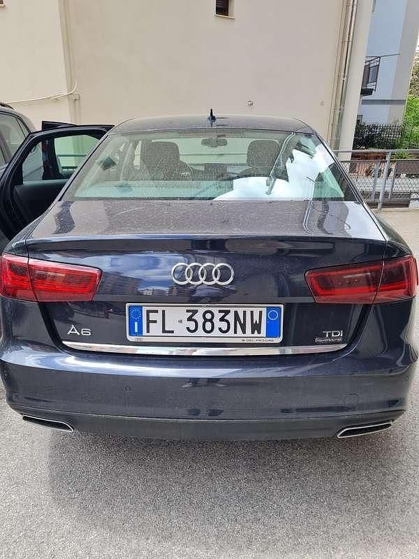 Usata Audi A6 Ambiente 190 CV (139 kW) 2017 Blu/azzurro Berlina