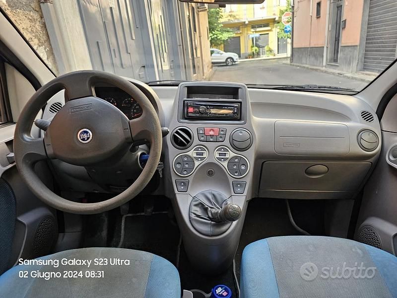 Usata Fiat Panda 60 CV (44 kW) 2004 Blu Utilitaria