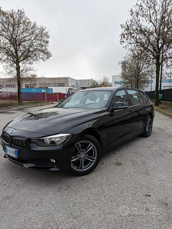 Usata BMW 316 Efficient Dynamics 2013 Nero Station wagon