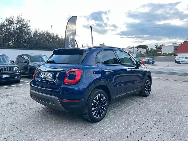 Usata Fiat 500X Cross 130 CV (95 kW) 2022 Blu SUV