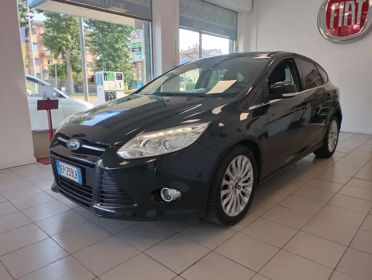 Usata Ford Focus Titanium S 125 CV (91 kW) 2013 Nero Berlina