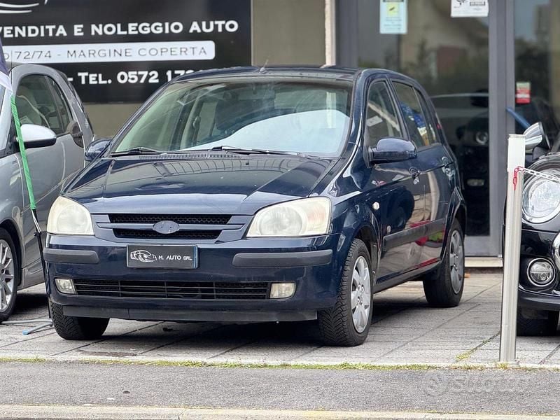Usata Hyundai Getz Active 82 CV (60 kW) 2005 Blu Utilitaria