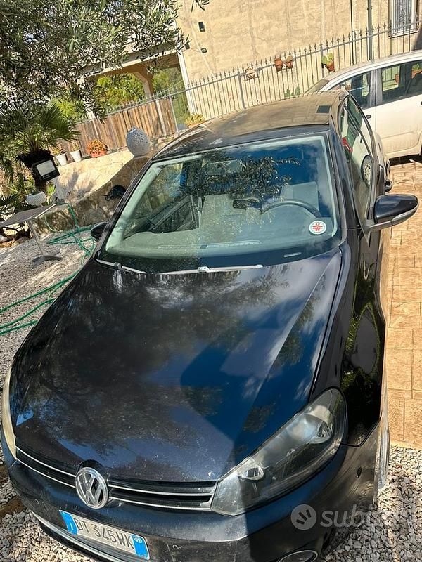 Usata VW Golf VI 140 CV (102 kW) 2009 Nero Utilitaria