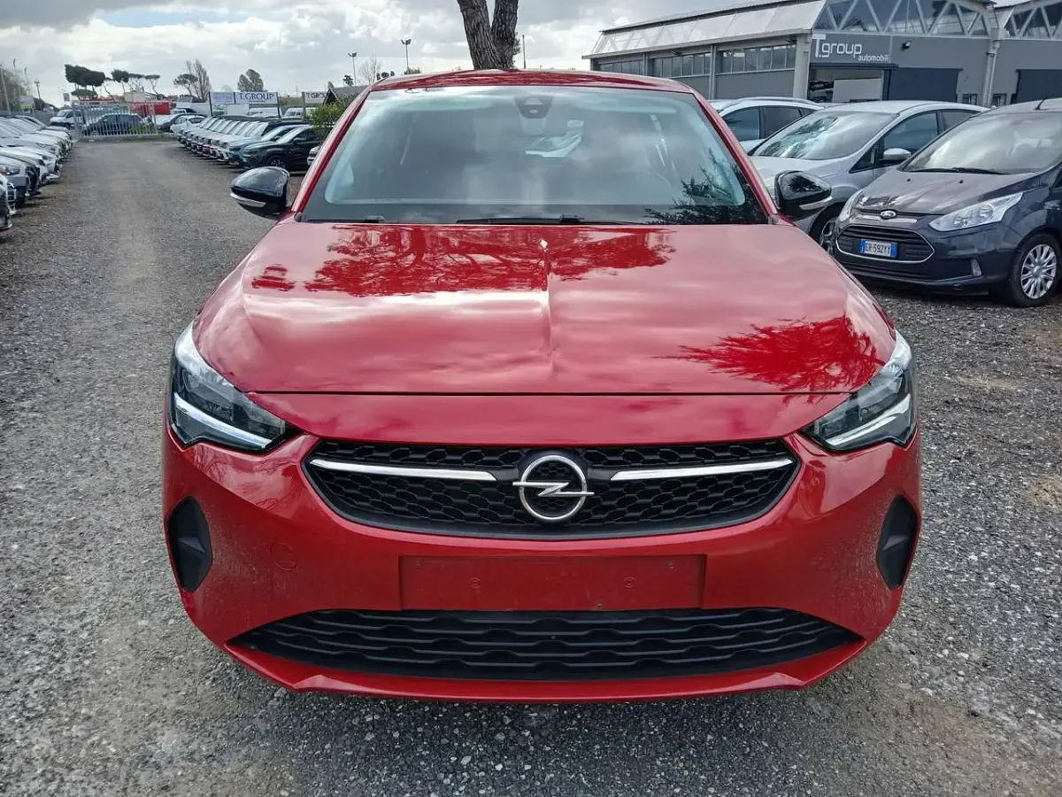 Usata Opel Corsa Edition 75 CV (55 kW) 2021 Rosso Utilitaria