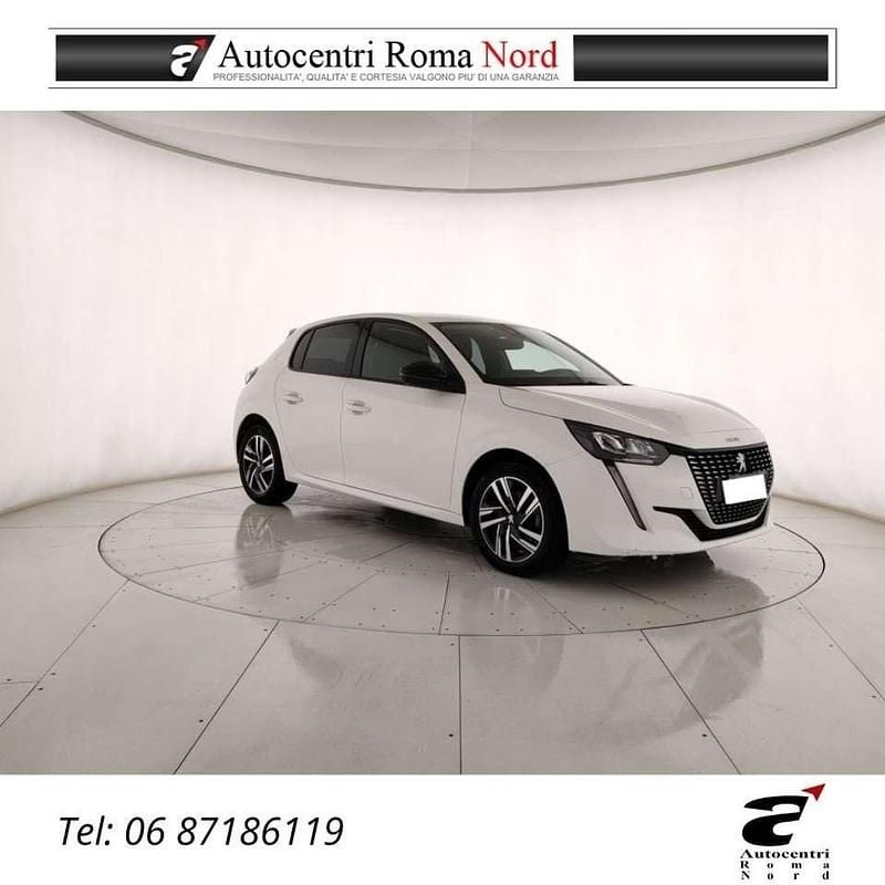 Bianco Usata 2022 Peugeot 208 Allure Due volumi | 15.900 € (Buon prezzo) - Immagine 1/4