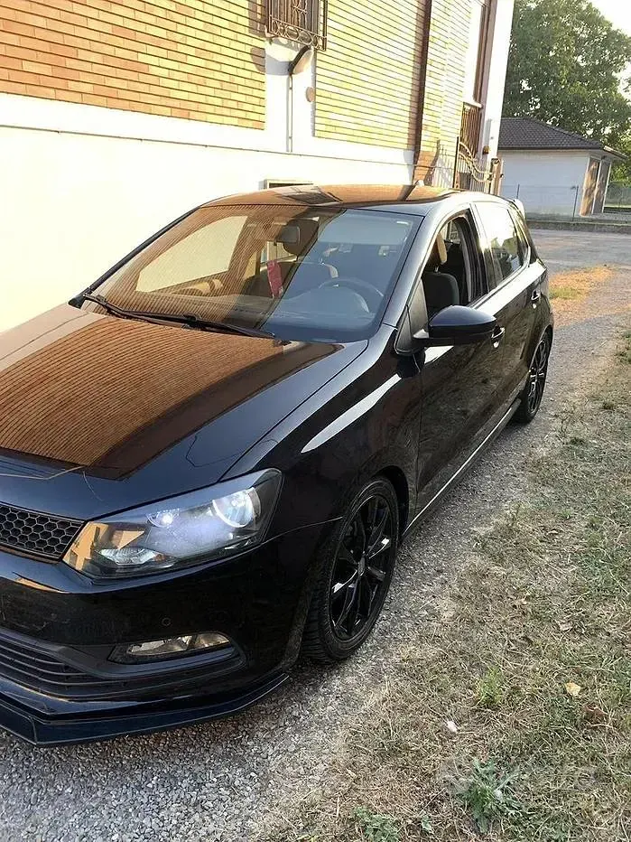 Usata VW Polo 75 CV (55 kW) 2017 Nero Berlina