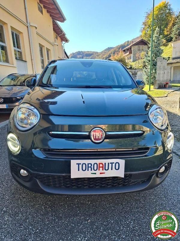 Usata Fiat 500X Connect 95 CV (69 kW) 2021 Verde SUV