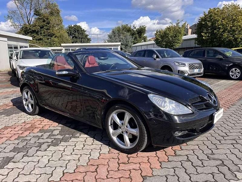 Usata Mercedes SLK200 Chrome 163 CV (119 kW) 2007 Nero Cabrio