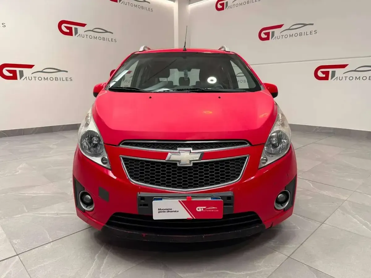 Usata Chevrolet Spark LT 82 CV (60 kW) 2012 Rosso Utilitaria