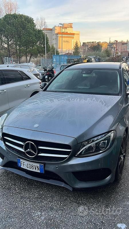 Usata Mercedes C220 Premium 170 CV (125 kW) 2016 Grigio Berlina