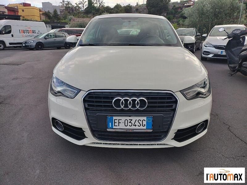 Usata Audi A1 Ambition 86 CV (63 kW) 2010 Bianco Utilitaria