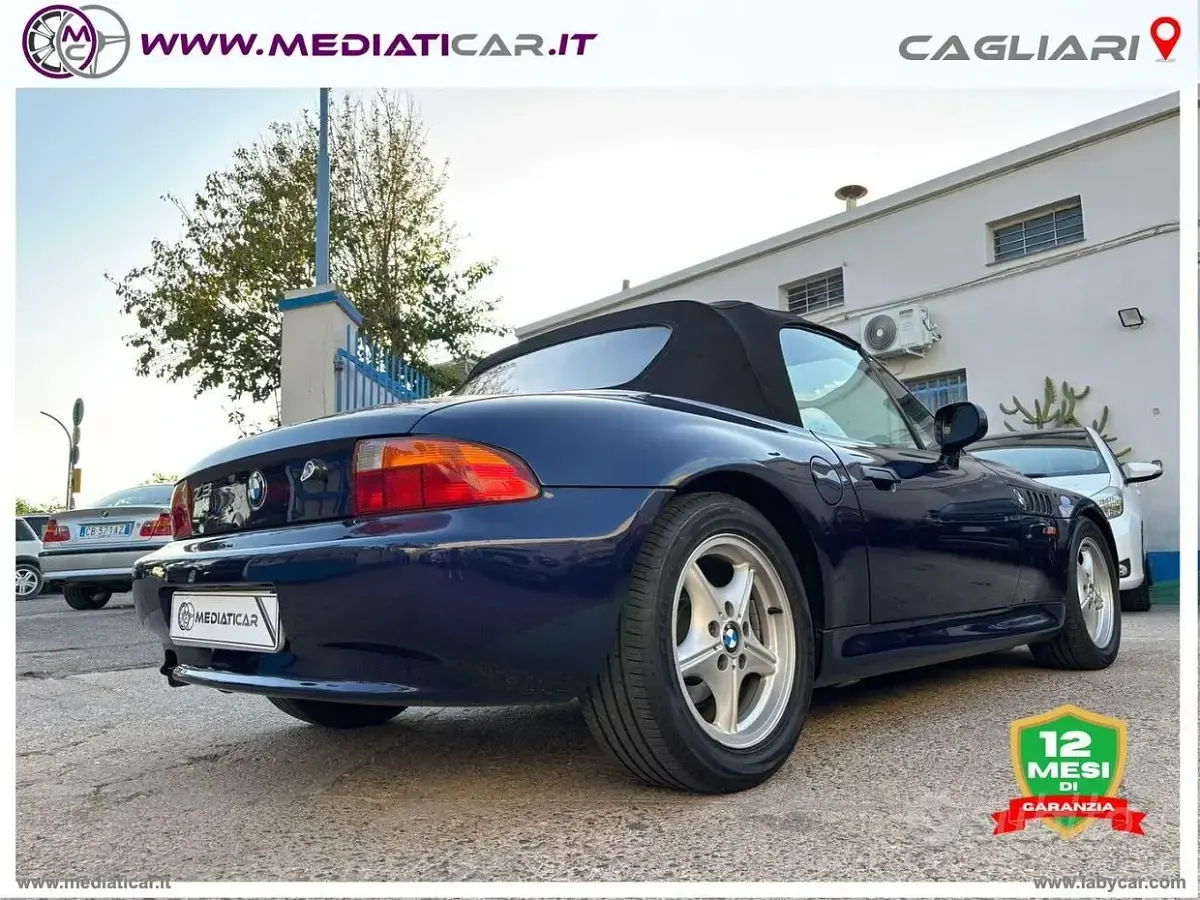 Usata BMW Z3 140 CV (102 kW) 1996 Blu Cabrio