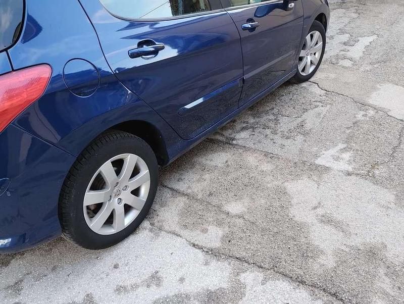 Usata Peugeot 308 136 CV (100 kW) 2009 Blu/azzurro Berlina