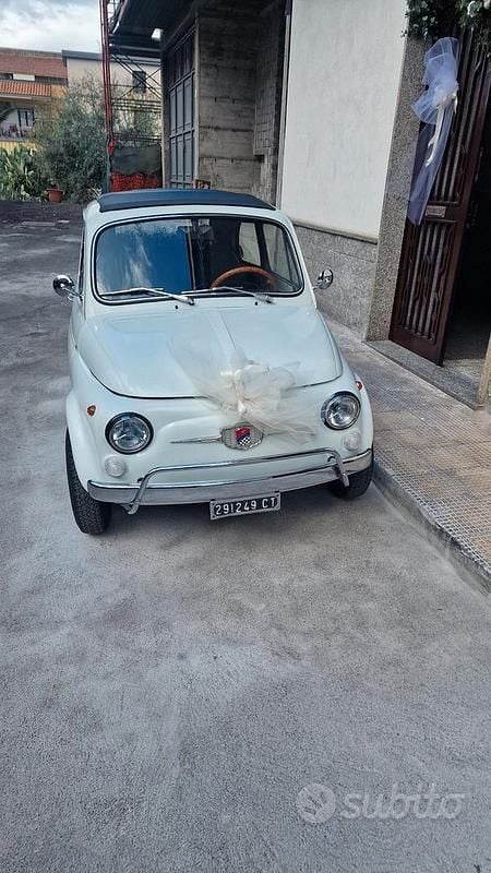 Usata Fiat 500 1970 Bianco Utilitaria