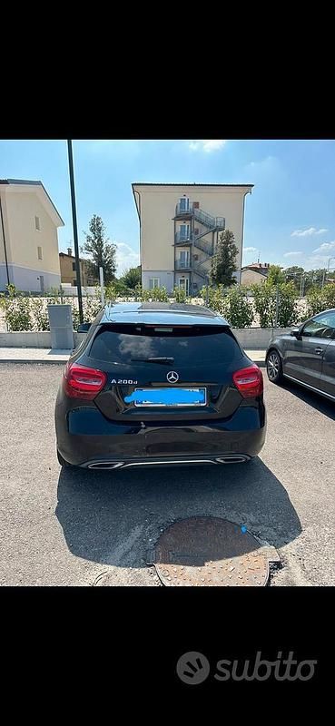Usata Mercedes A200 Edition 136 CV (100 kW) 2016 Nero Berlina