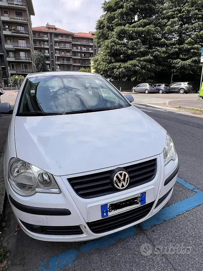 Usata VW Polo 60 CV (44 kW) 2009 Bianco Utilitaria